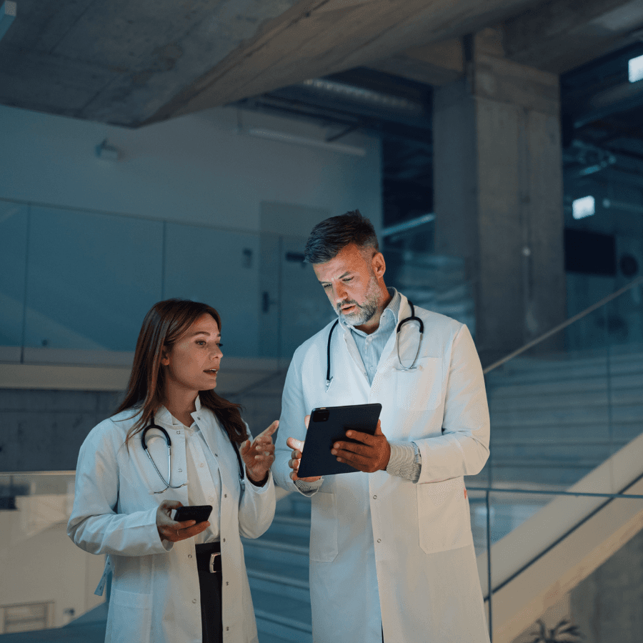 Medical Affairs Recruitment Discussing Diagnosis
